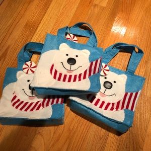 A set of 2 Felt gift bags